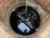  a picture of debris within a rainwater harvesting tank  