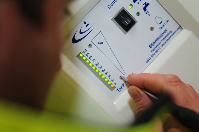 Maintenance - Water Level Indicator From Rainwater Harvesting Sytem