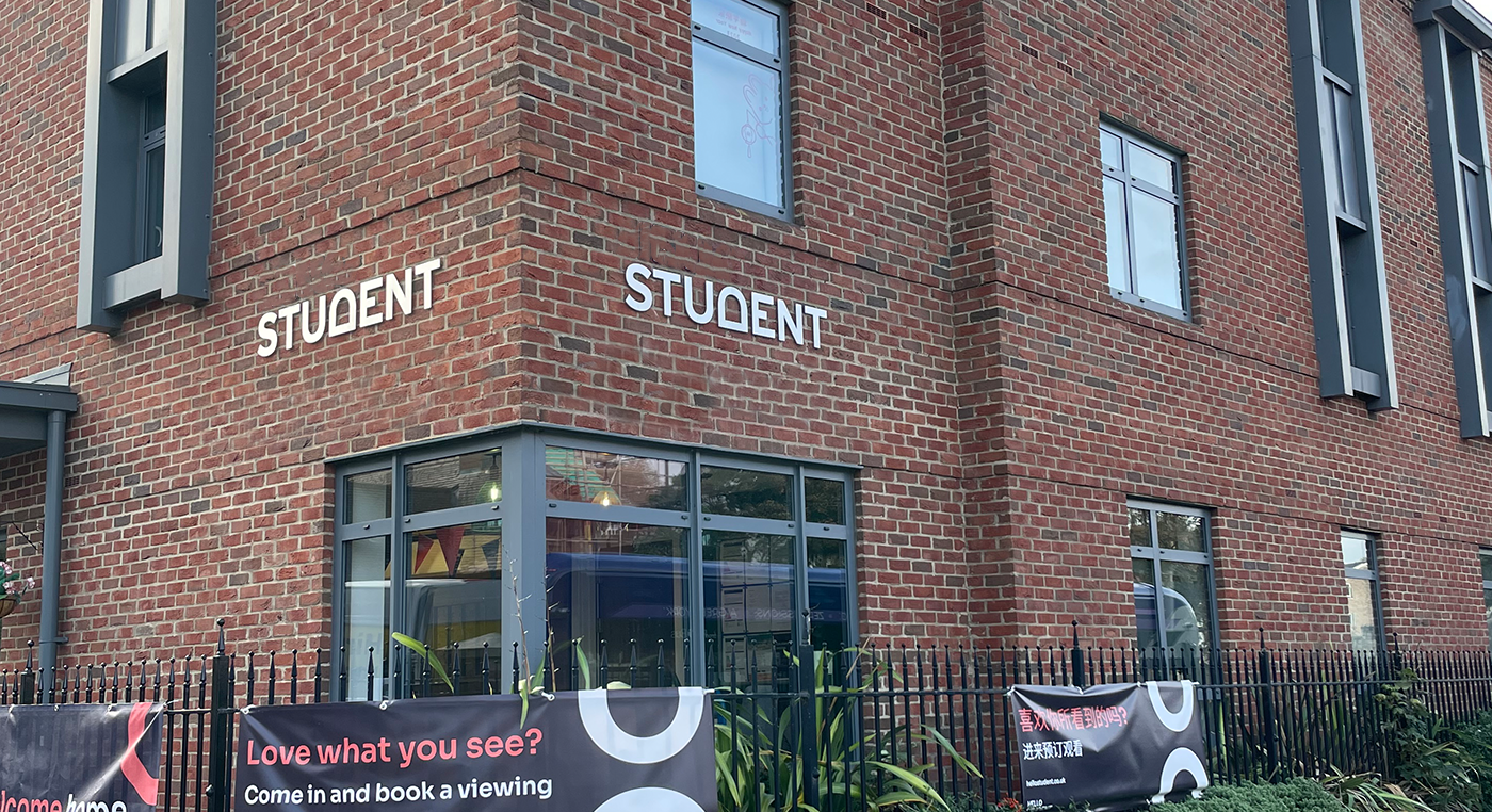 student accomodation building in york with rainwater harvesting