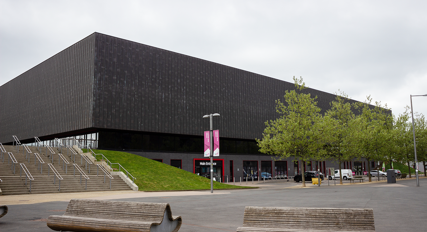 Copperbox arena rainwater harvesting