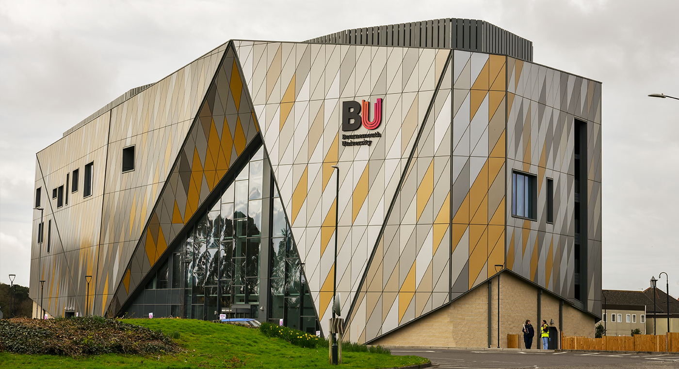 University teaching hub Bournemouth with rainwater harvesting system