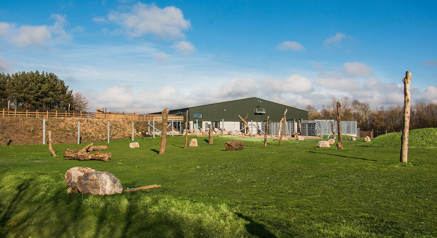 Blackpool zoo rainwater harvesting system