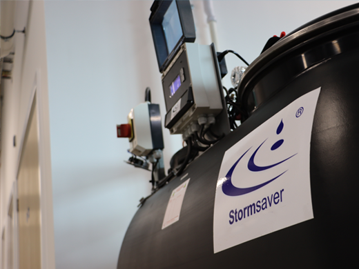 a greywater recycling system installed in the uk business building