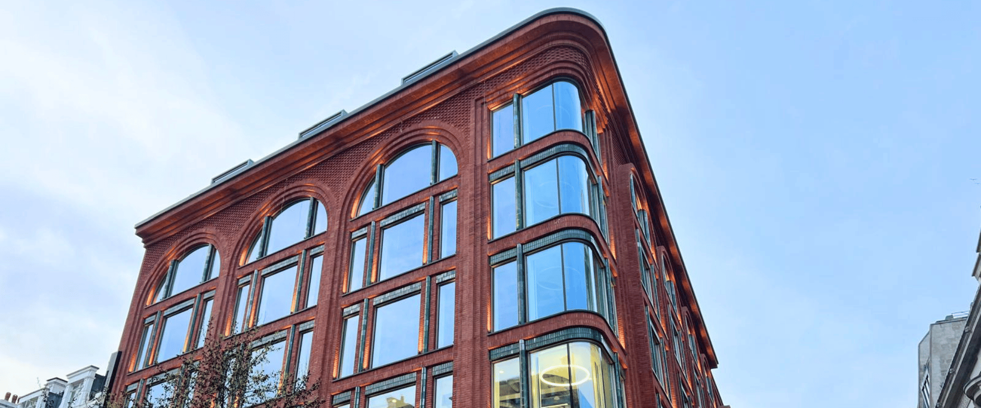 an office building in central london with a rainwater harvesting and smart suds system