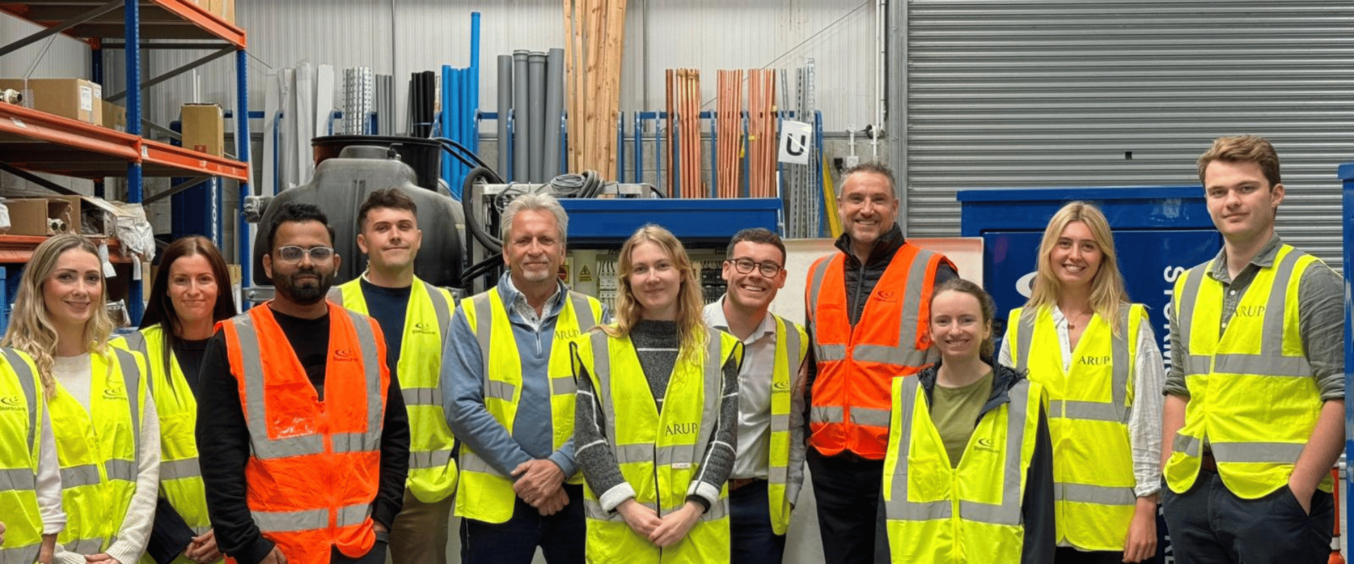 arup group visit to stormsaver