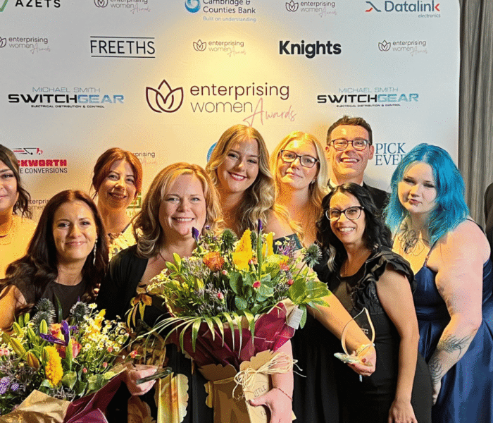 Team Stormsaver at the Enterprising Women Awards 2026