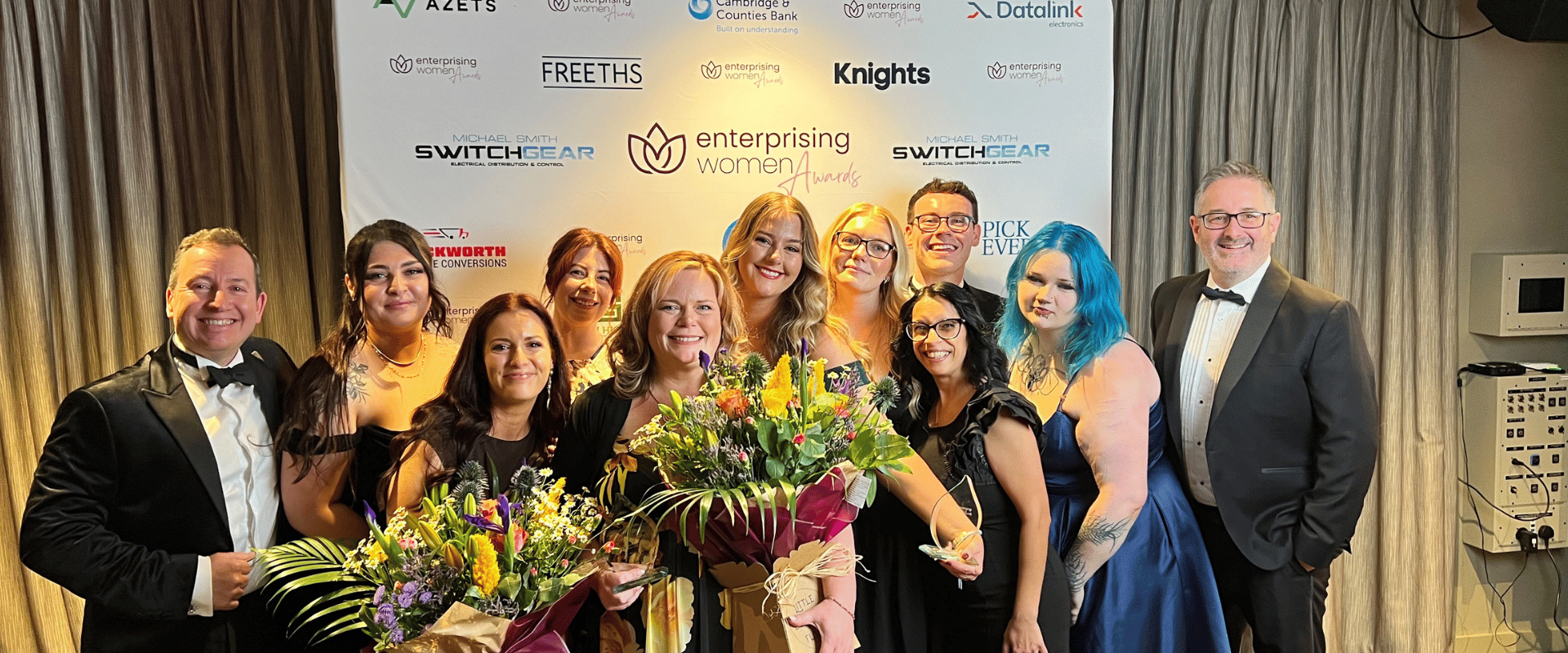 Team Stormsaver at the Enterprising Women Awards 2026